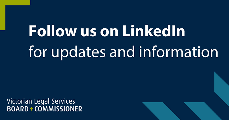 Follow us on LinkedIn